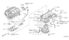 Поддон картера двигателя NISSAN 11110CG000