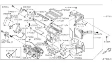 Радиатор печки NISSAN 27140-2W603