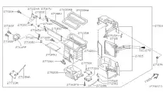 Радиатор печки NISSAN 27140-2W603