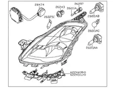 Фара NISSAN 26060-JB10A