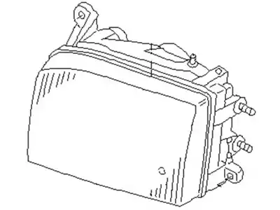 Фара NISSAN 26025-2W625
