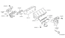 Коллектор выпускной NISSAN 14002-JA10A