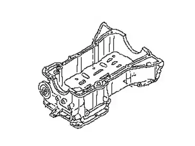 Поддон картера двигателя NISSAN 11110-JA01E