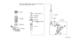 SHOCK ABSORBER E6210JU52A NISSAN