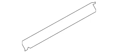 REINFORCEMENT ASSY, BODY PANEL 764511LA0A NISSAN