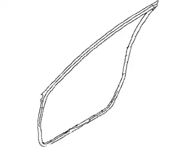 Уплотнитель двери NISSAN 80831JU40B