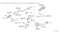 деталь 82503AL510 NISSAN