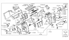 Отопитель воздушный NISSAN 272841LA1A
