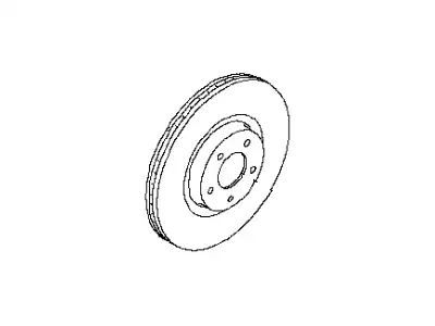 Тормозной диск NISSAN 402065DH0A