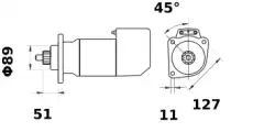Стартер LETRIKA MS577