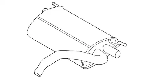 SCHALLDAMPFER 31454280 VOLVO