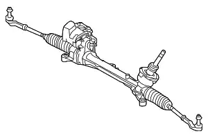 Рулевая рейка VOLVO 36003210
