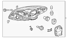 Фара VOLVO 9124291