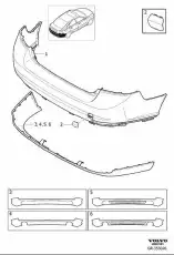 кожух 39854480 VOLVO