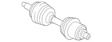 ACHSWELLE, ERSATZ 36051045 VOLVO