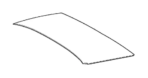 заднее стекло 31385407 VOLVO