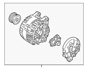 LICHTMASCHINE, ERS 36012474 VOLVO