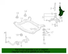 Кулак поворотный VOLVO 30760715