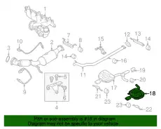 SCHALLDAMPFER 31452574 VOLVO