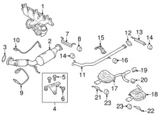 SCHALLDAMPFER 31452574 VOLVO