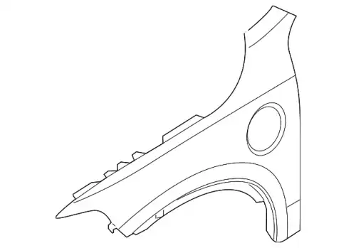 VORDERKOTFLUGEL 31651677 VOLVO