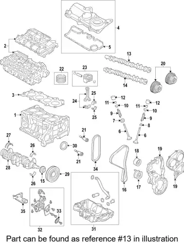 Распредвал VOLVO 31401435