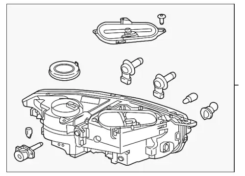 SCHEINWERFER 31353139 VOLVO