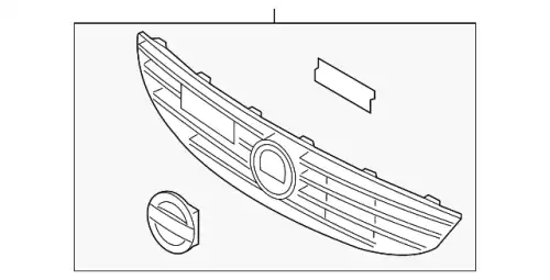 решетка 31364102 VOLVO