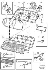 Фара VOLVO 30865267