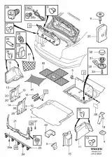 Коврики в салон VOLVO 31271483
