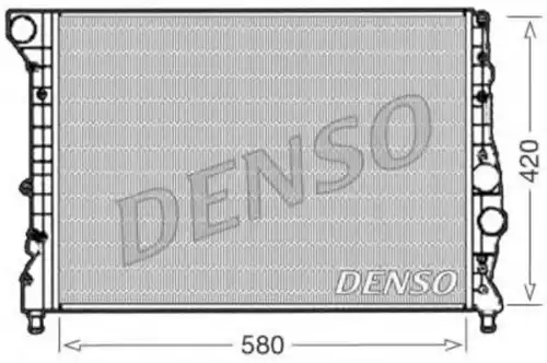 Радиатор системы охлаждения двигателя DENSO DRM01001