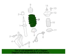VORDERFEDER 31658914 VOLVO