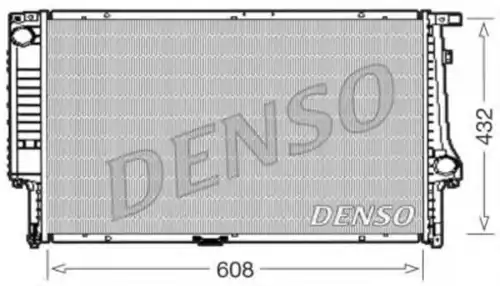 Радиатор системы охлаждения двигателя DENSO DRM05061
