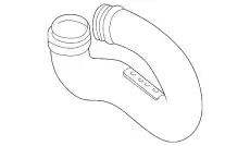 патрубок интеркулера!\Volvo C70/S70/V70/V70 XC 1999- 9496399