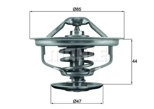 Термостат системы охлаждения BEHR TM 17 98