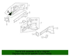кожух колеса, левый, передний 31353760 VOLVO