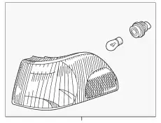КОРПУС ФАРЫ, ЛЕВ. 9467896 VOLVO