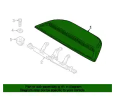 BREMSLICHT 31371838 VOLVO