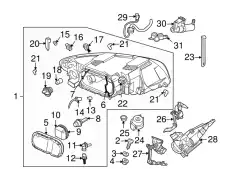 ЖГУТ, правый 30679908 VOLVO