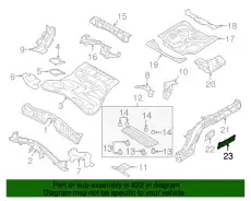 SEITENWANDBLECH 31424640 VOLVO