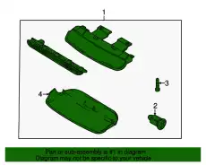 торм. лампа 30859475 VOLVO