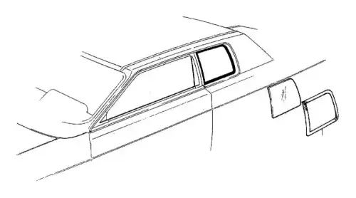 СТЕКЛО, ЛЕВ. 1248121 VOLVO