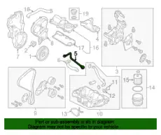 маслопровод 31368531 VOLVO