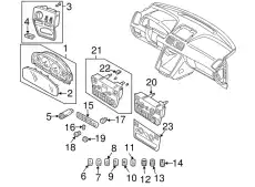выход мощности, задний 31346947 VOLVO