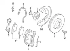Шланг тормозной 32246091 VOLVO