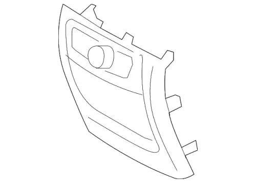 панель, без пепельницы 39984540 VOLVO