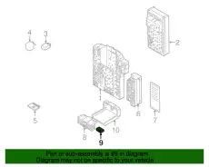 корпус розетки, серый 9441360 VOLVO