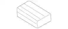 корпус розетки, черный 9168977 VOLVO