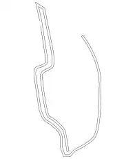 пружина, правый 30655963 VOLVO