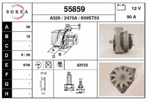 Генератор EAI 55859